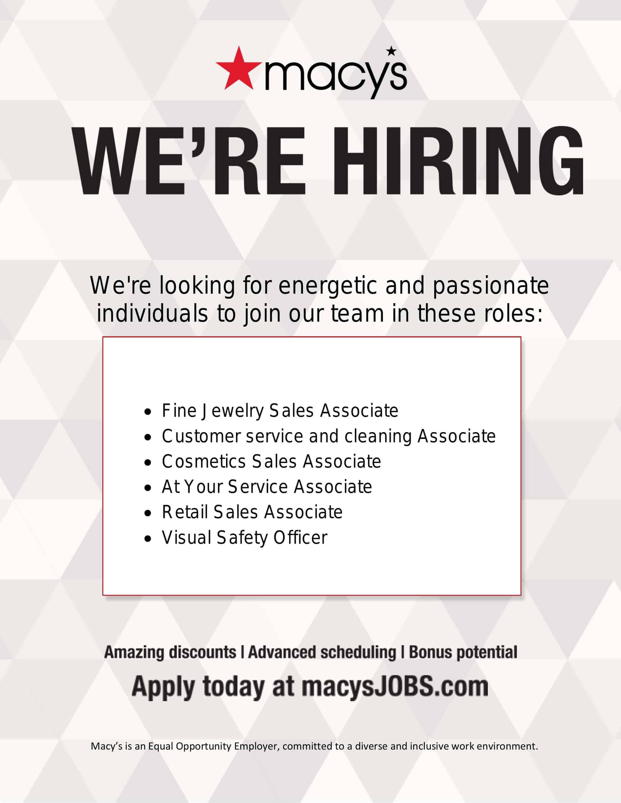 Job Opportunities at Burnsville Center